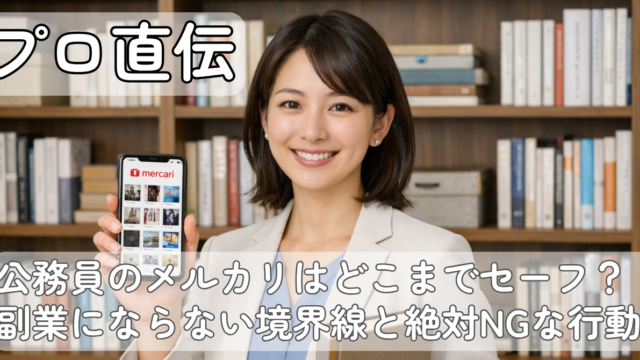 アイキャッチ（メルカリは副業？）